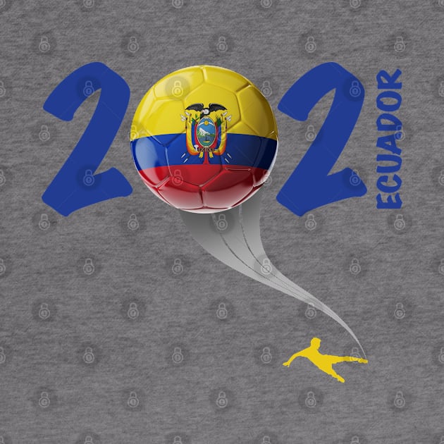 Ecuador Copa America Soccer 2021 by DesignOfNations